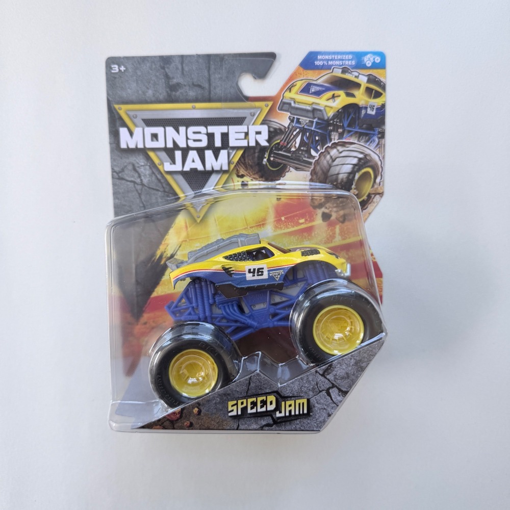 Monster Jam Speed Jam 1/64 Scale Die Cast Monster Truck #46 New